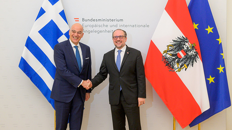 Ν. Δένδιας: Εξαιρετική η χειρονομία της Αυστρίας για τα θραύσματα του Παρθενώνα